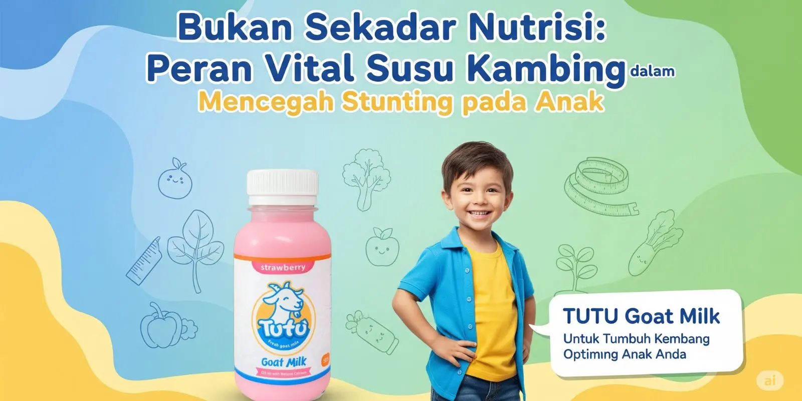 Bukan Sekadar Nutrisi: Peran Vital Susu Kambing dalam Mencegah Stunting pada Anak