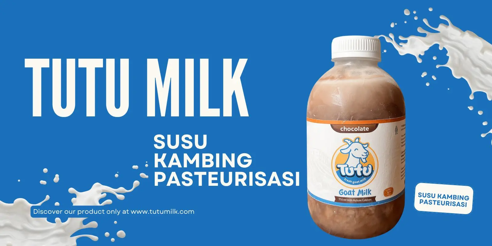 Susu Kambing Coklat TUTU Milk yang Nikmat dan Menyehatkan