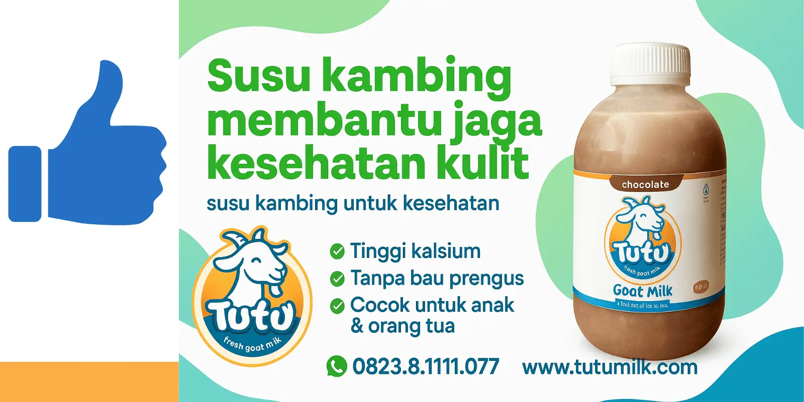 Susu kambing membantu jaga kesehatan kulit