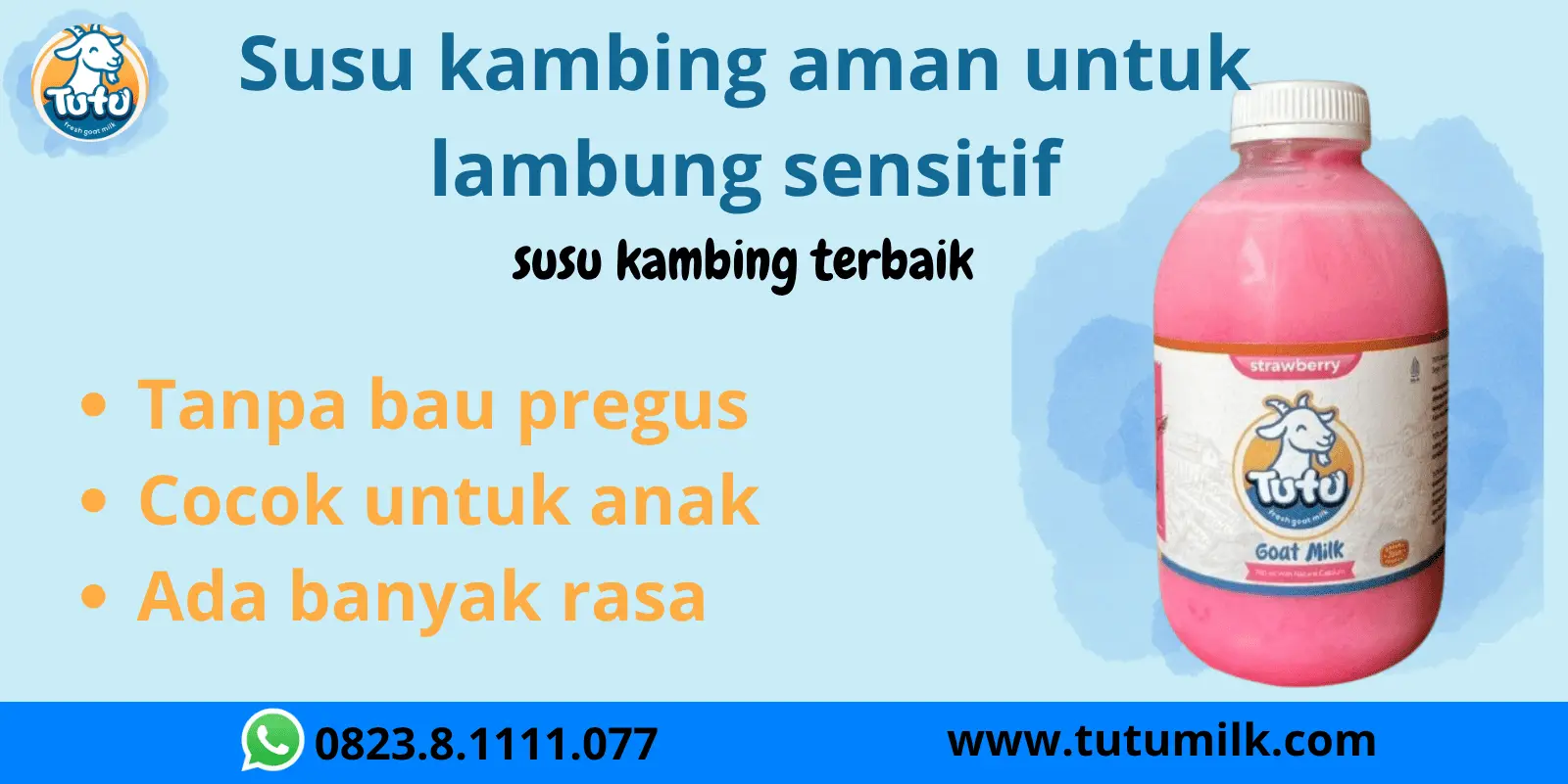 Susu kambing aman un.