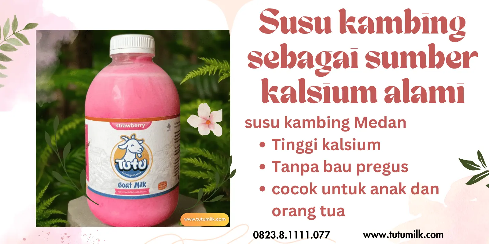 Susu kambing sebagai.