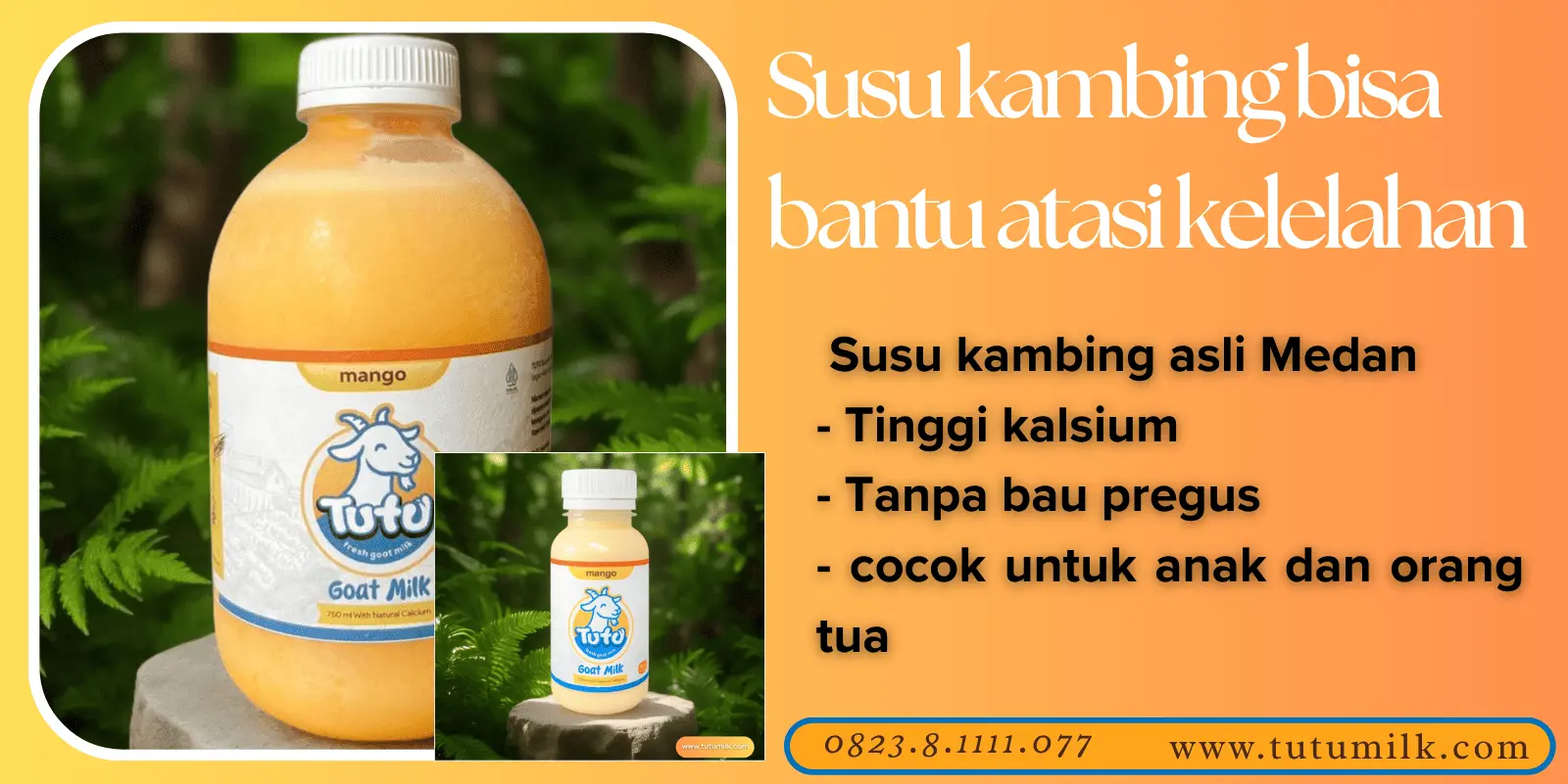 Susu kambing pilihan sehat anak dan remaja