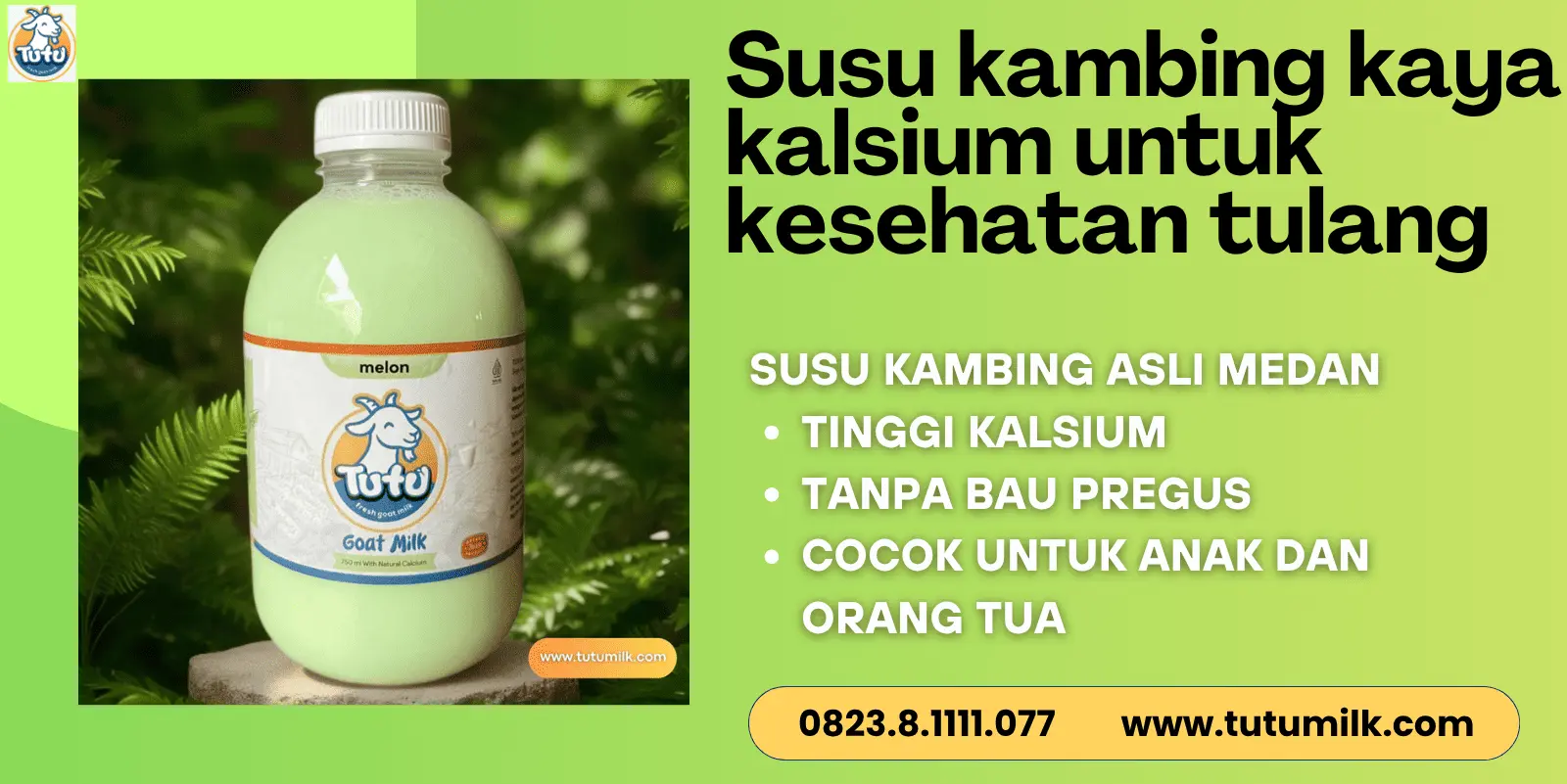 Susu kambing kaya ka.