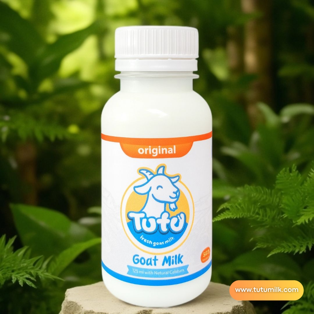  TUTU Susu Kambing Pasteurisasi Original 125ml