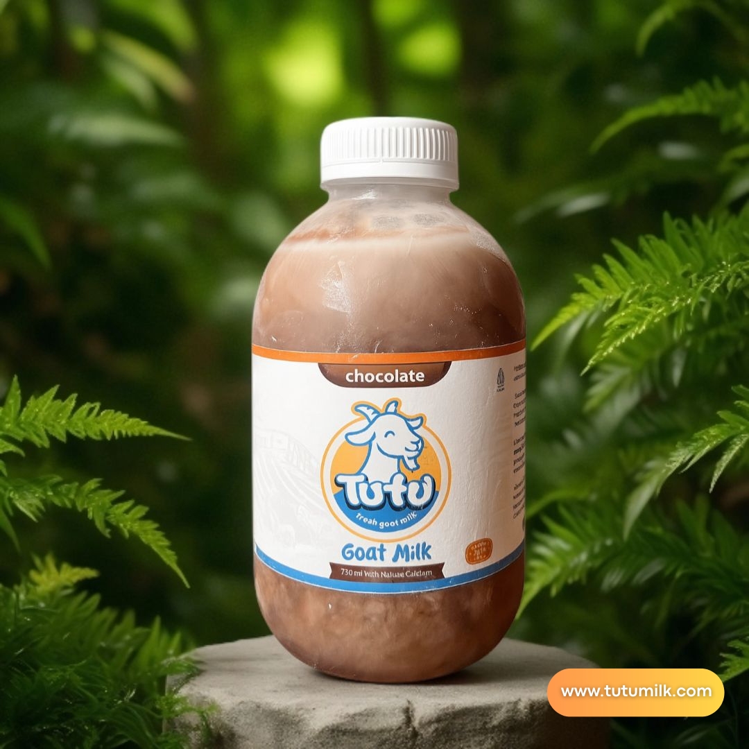 TUTU Susu Kambing Pasteurisasi Chocolate 750ml